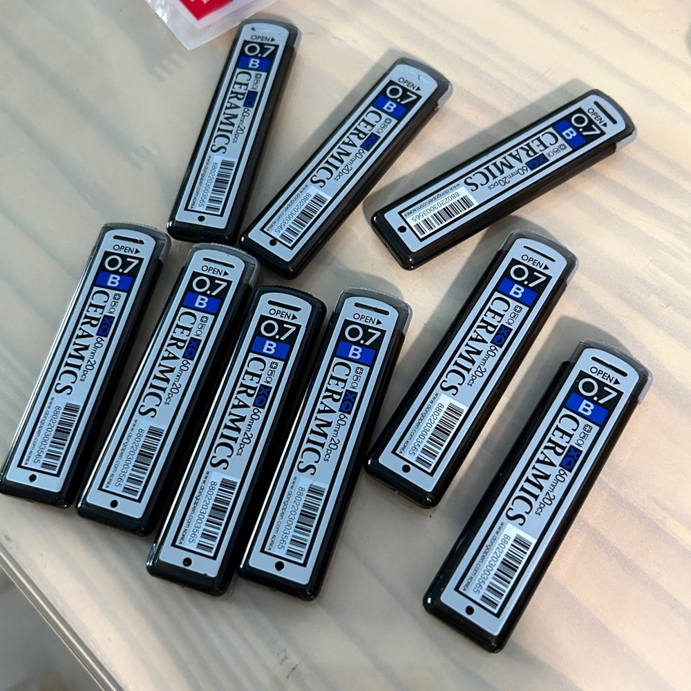 0.7 mechanical leds (pack of 7)
